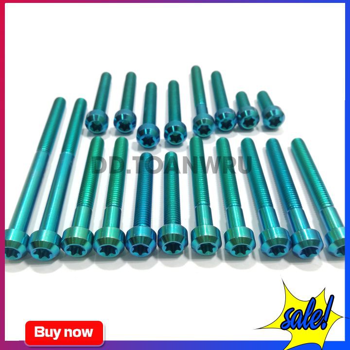 Full Bộ Ốc Gắn Lốc Máy cho xe Sirius - Siêu xịn