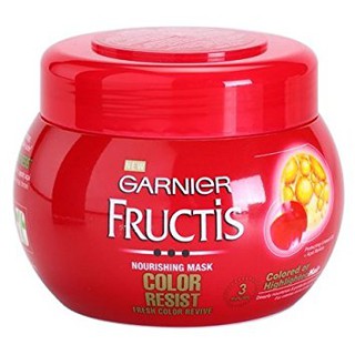 Kem hấp, ủ tóc Garnier Fructis Color Resist dành cho tóc nhuộm, 300ml