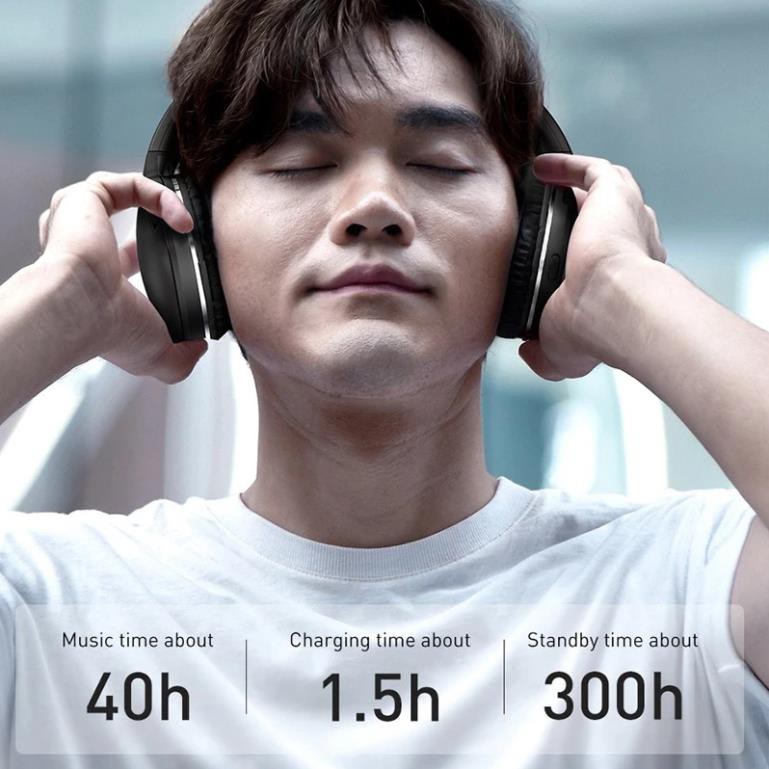 Tai Nghe Không Dây Bluetooth Baseus D02 Pro Bluetooth 5.0 Âm Lập Thể HIFI Xếp Gọn Phong Cách Thể Thao