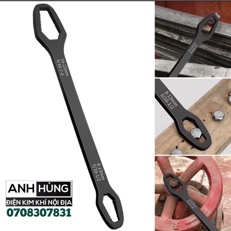 Cờ Lê Đa Năng Fulida Bánh Cóc Hai Đầu 8-22mm Torx- Bộ Chìa Khóa Điều Chỉnh Dụng Cụ Cầm Tay Sửa Chữa Xe Hơi Xe Máy