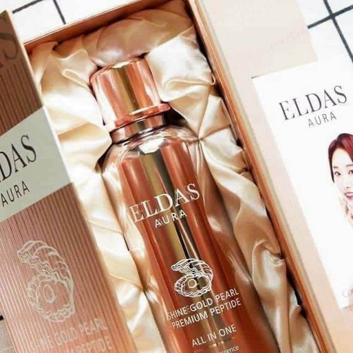 Serum tế bào gốc Eldas Aura Coreana Shine Gold Pearl Premium Peptide