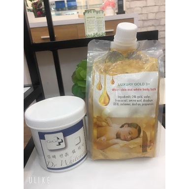 Gel vàng Luxury cao cấp cho spa dưỡng ẩm dưỡng trắng body