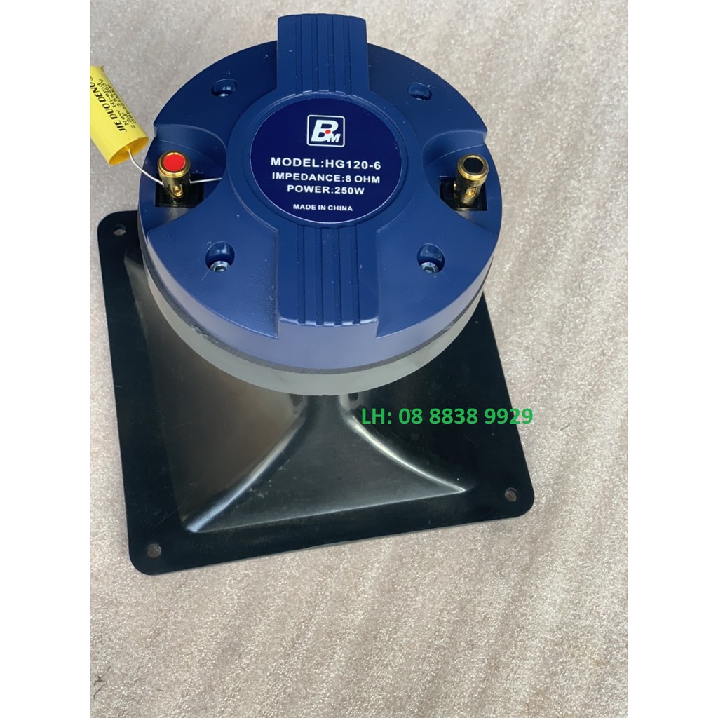 CỦ LOA TREBLE KÈN 450 BM CHÍNH HÃNG NHẬP KHẨU + TỤ 2.2MF + HỌNG 16x16 - GIÁ 1 LOA