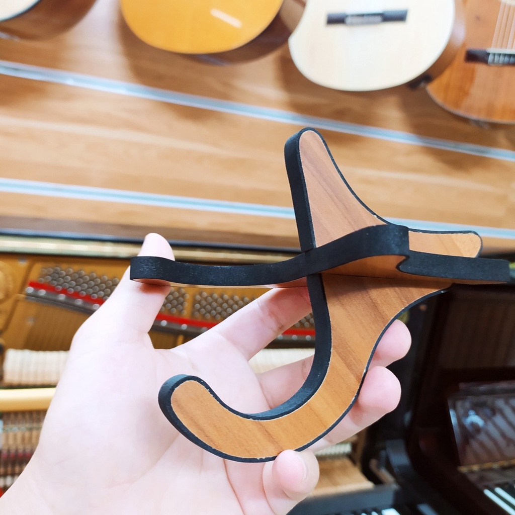 Giá đỡ để đàn Kalimba bằng gỗ siêu tiện lợi và đẹp