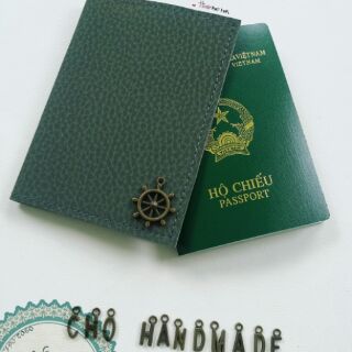 Vỏ hộ chiếu khắc tên ( passport cover )