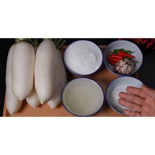 Củ cải ngâm chua ngọt đặc sản-500g