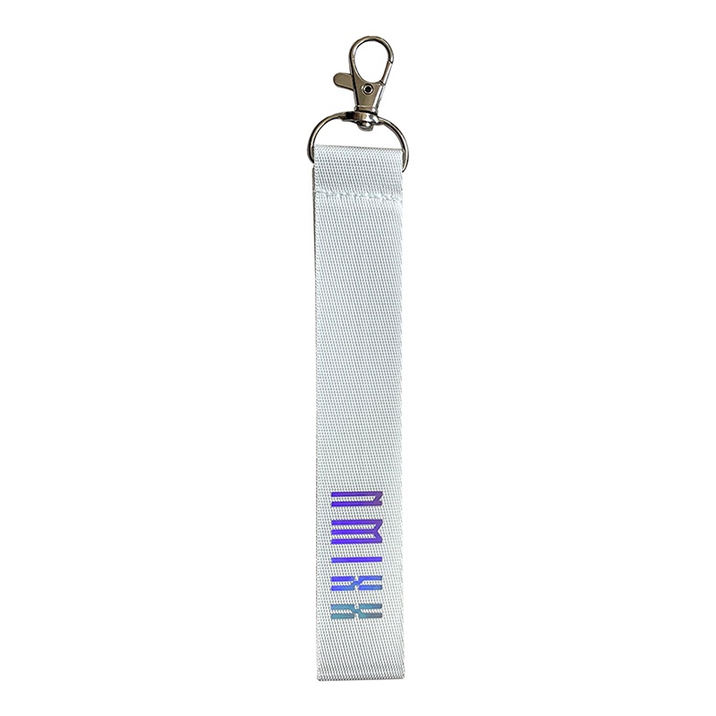 Tmdbyx Móc Khóa Dây Đeo Điện Thoại Bằng Nilon Màu Laser In Tên Nhóm Nhạc Kpop NMIXX