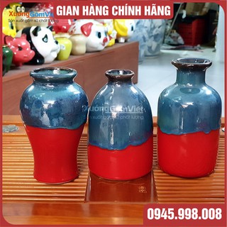 BÌNH HOA SỨ MEN HỎA BIẾN NHIỀU MÀU, NHIỂU KIỂU DÁNG - HÀNG BÁT TRÀNG - XƯỞNG GỐM VIỆT