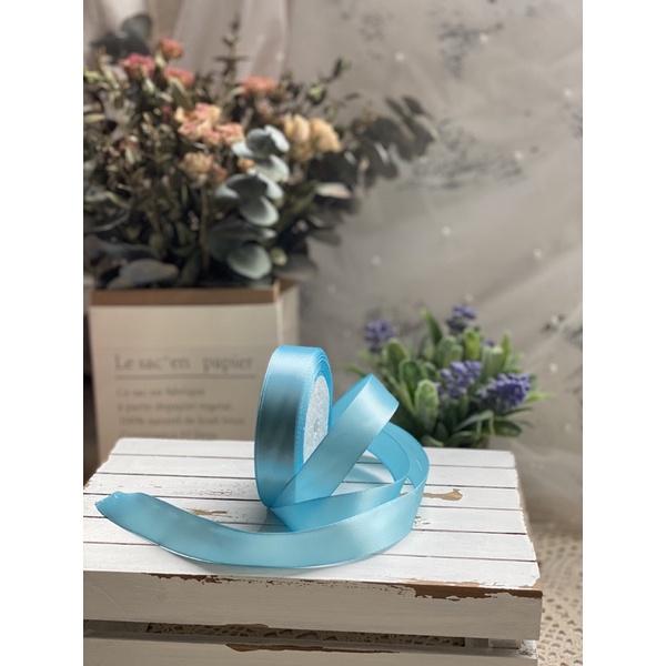 Ruy băng 2cm chữ HAPPY BIRTHDAY, chấm bi trang trí bánh sinh nhật