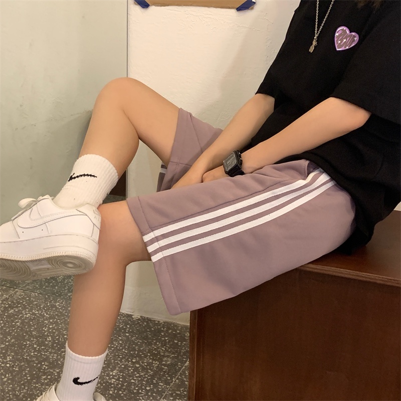 Quần short thể thao SUXI lưng cao dáng rộng thiết kế mới thời trang mùa hè cho nữ