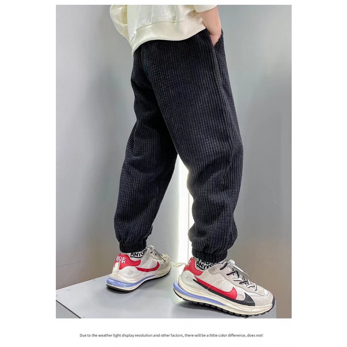 Quần Dài Lưng Thun Thời Trang Mùa Đông Cho Bé Trai