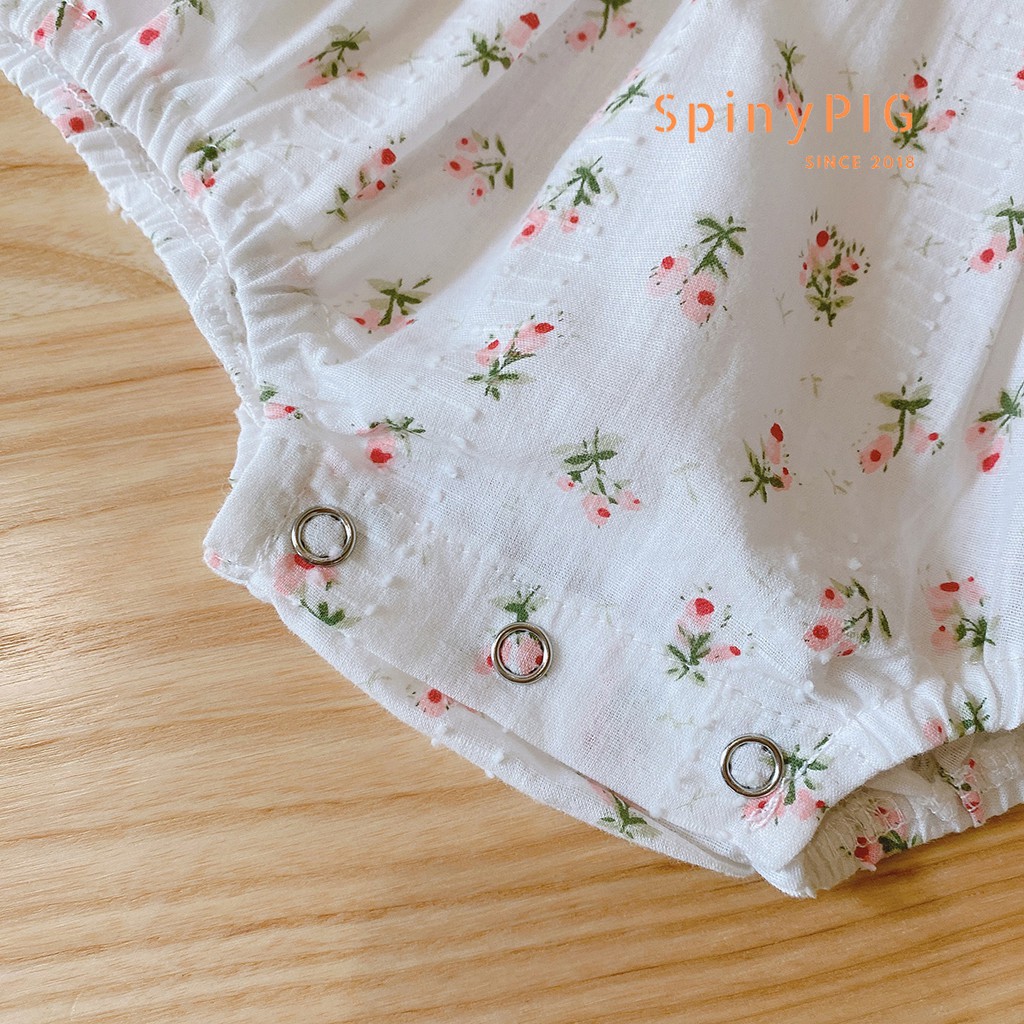 Bộ body cho bé gái 0-2 tuổi 100% cotton cực xinh xắn thoáng mát cho mùa hè
