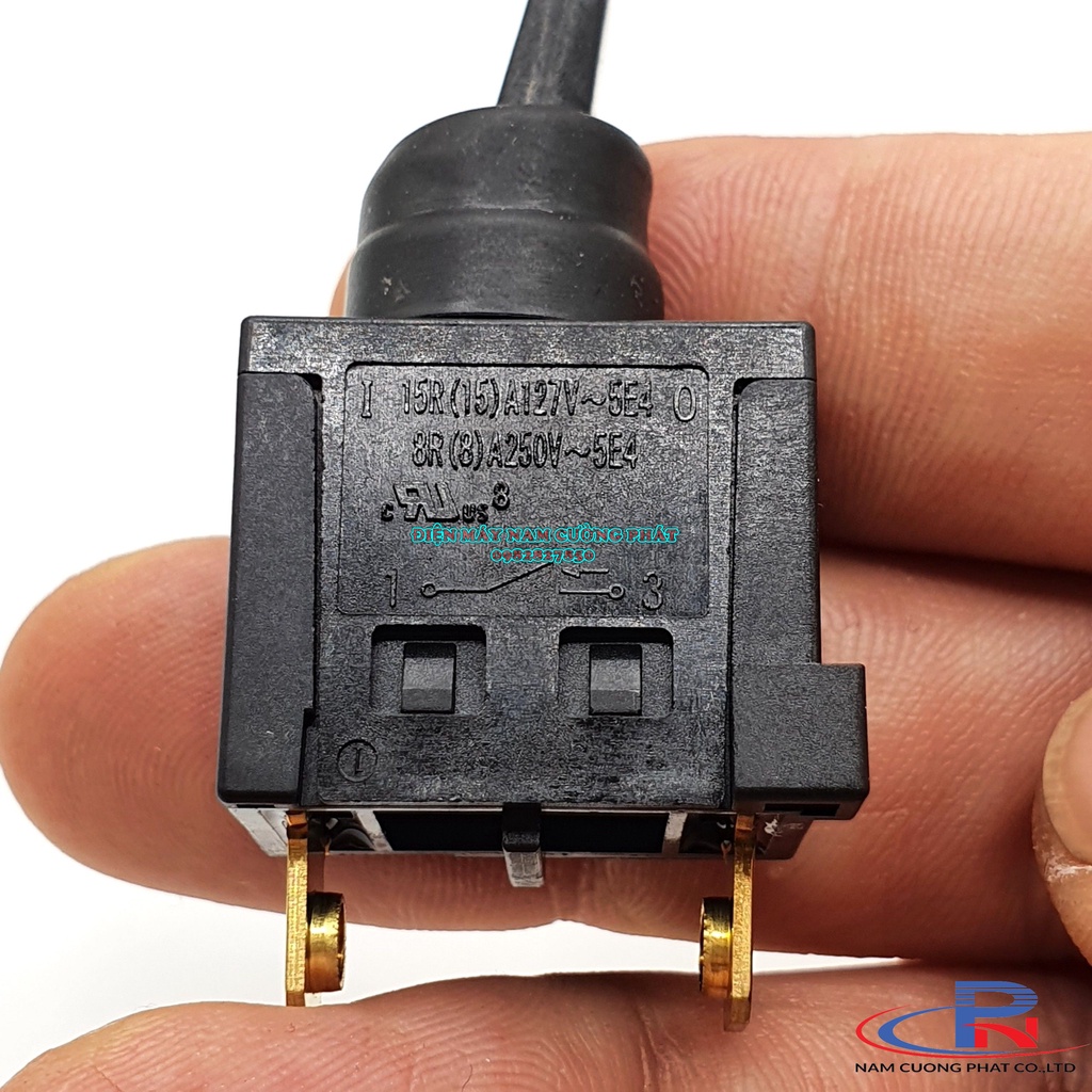 Công tắc đuôi máy mài góc Makita 9553 9556 651065-1