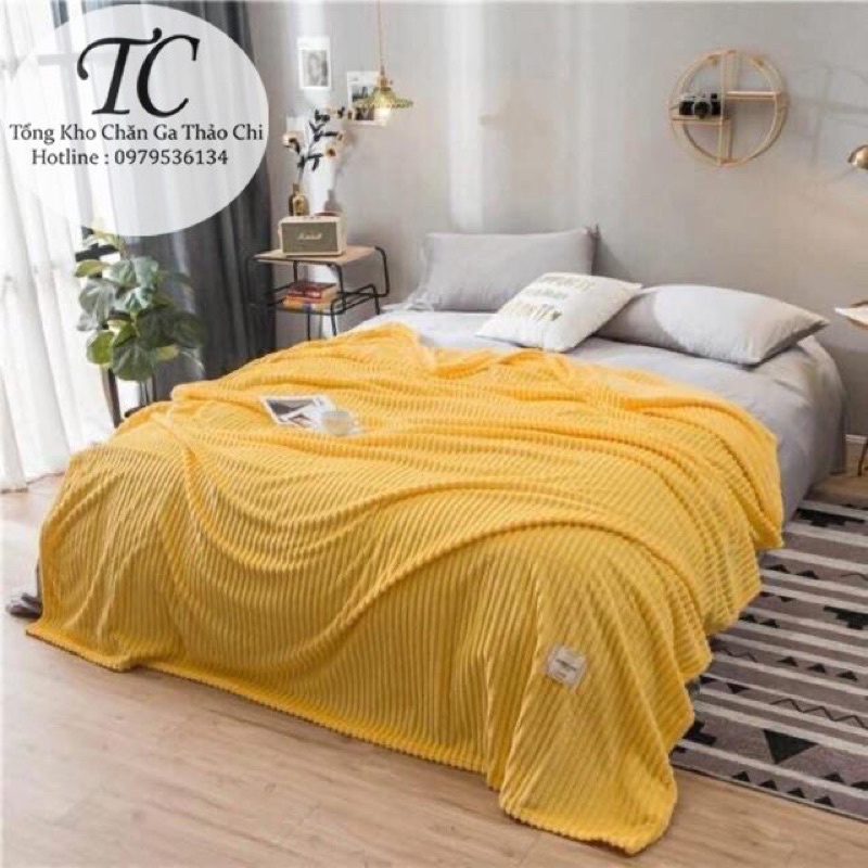Chăn Tuyết Nhung Tăm Nhập Khẩu Siêu Mềm Mịn - Kích Thước 2m x 2m3