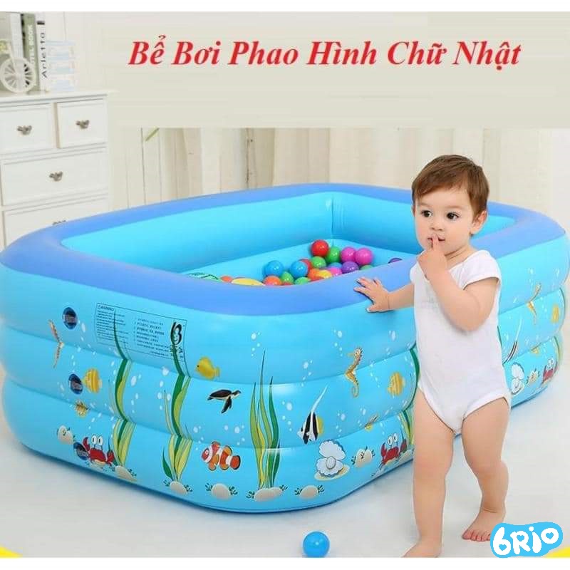 Bể bơi 3 tầng 1,5m cho bé