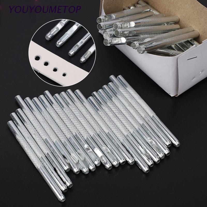 Dụng Cụ Đục Lỗ Hình Tròn Bằng Da Tiện Lợi