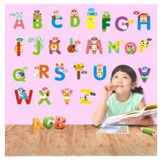 [Siêu Rẻ]_ Decal Dán Tường Bảng Chữ Cái (500) _Shop_Super_Sale