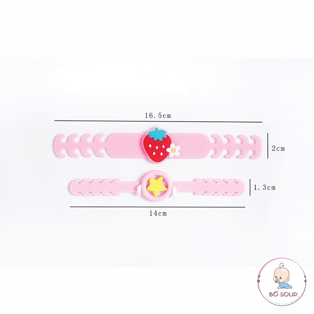 Móc đeo, quai đeo khẩu trang mềm dẻo chống đau tai cho trẻ em