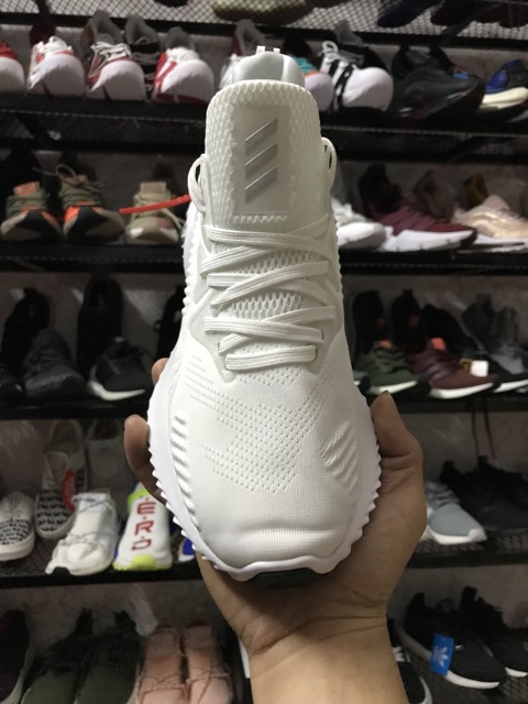 [FREE SHIP 40K + FULL BOX]Giày thể thao Sneaker Alphabounce _ Triple White