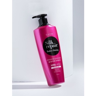 Dầu Gội Chăm Sóc Tóc Elastine Silk Repair Perfect Shining Gold Silk 550ml