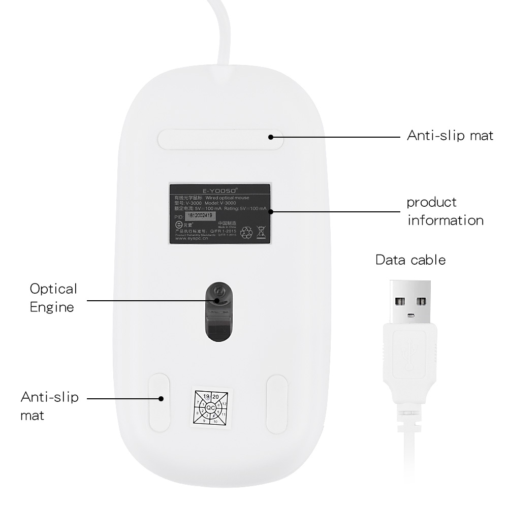 Chuột Máy Tính Có Dây Kết Nối Usb