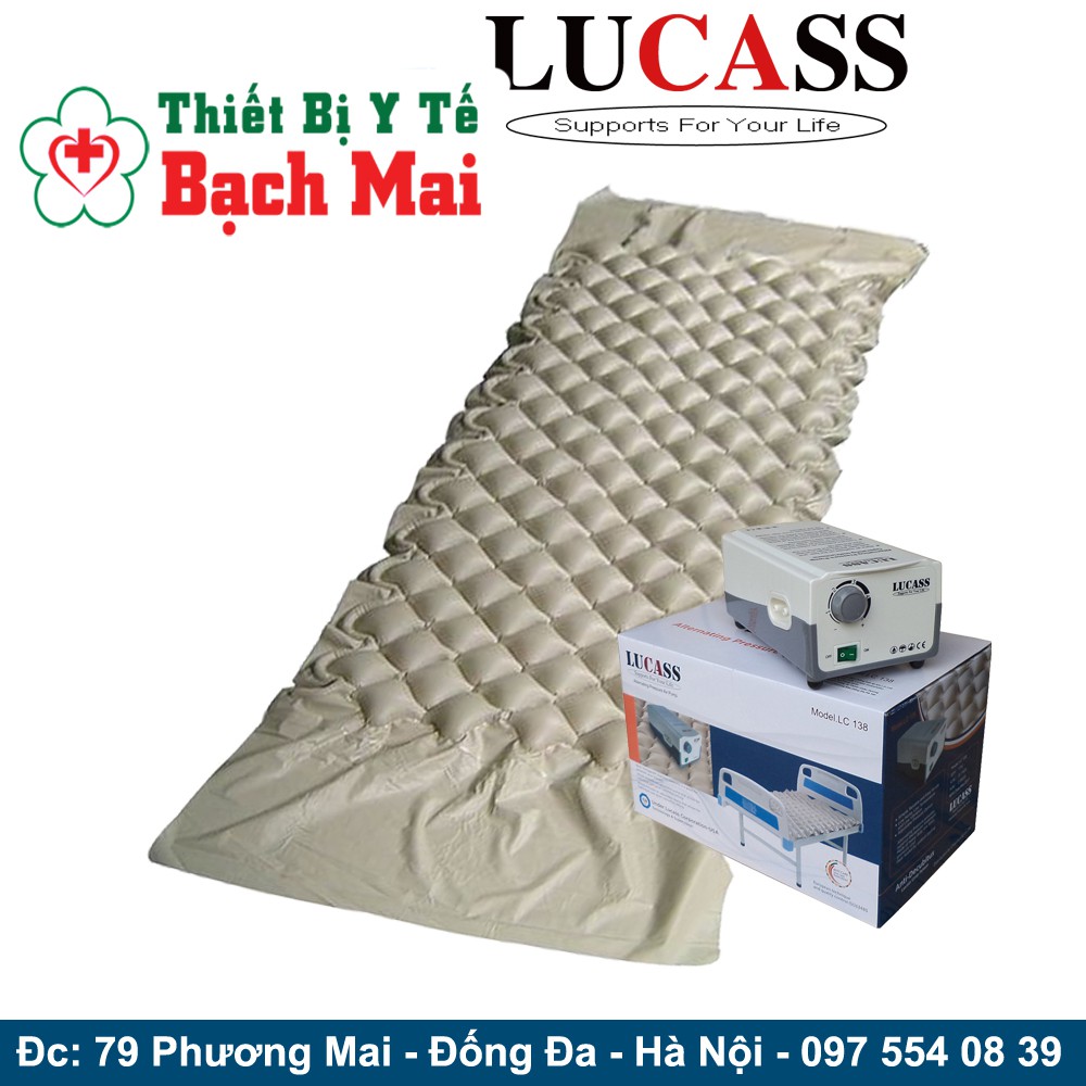 Đệm Hơi Chống Loét LUCASS LC138 [CÔNG NGHỆ MỸ]