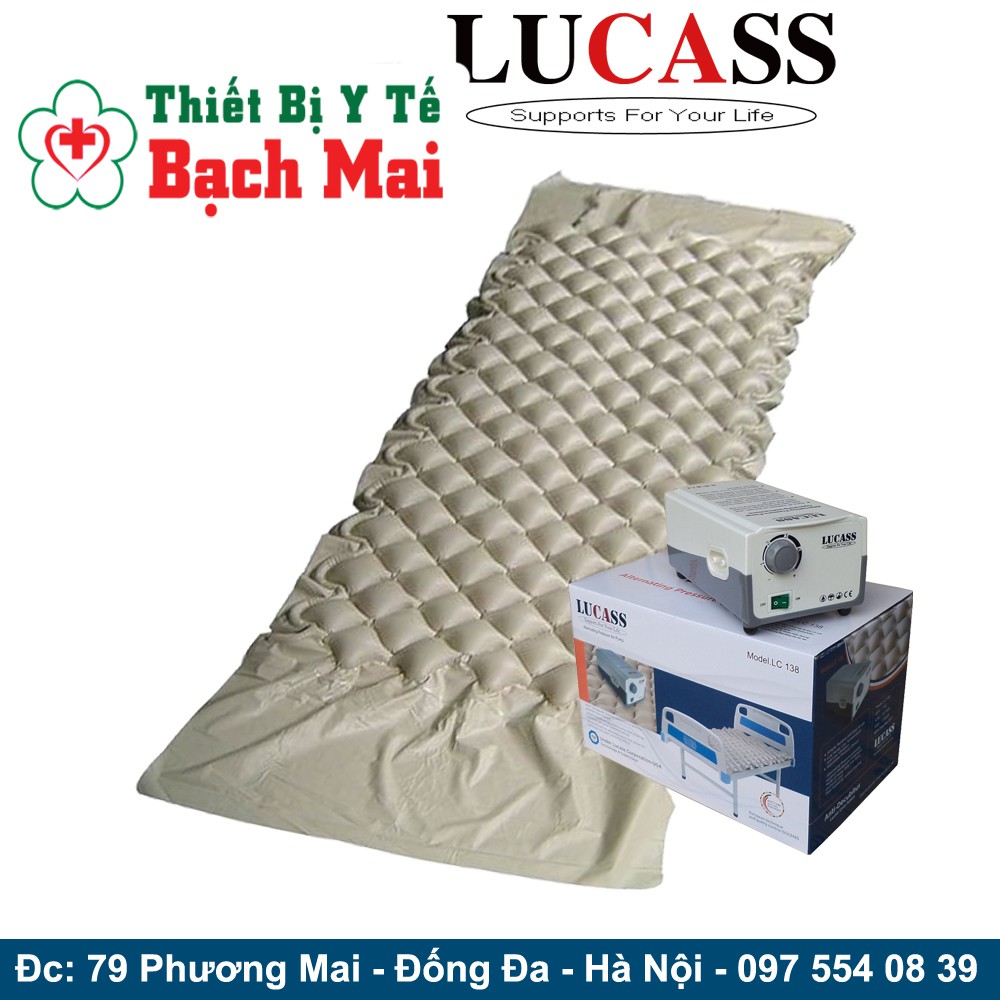 Đệm Hơi Chống Loét Lucass LC-138 - Đệm Chống Loét