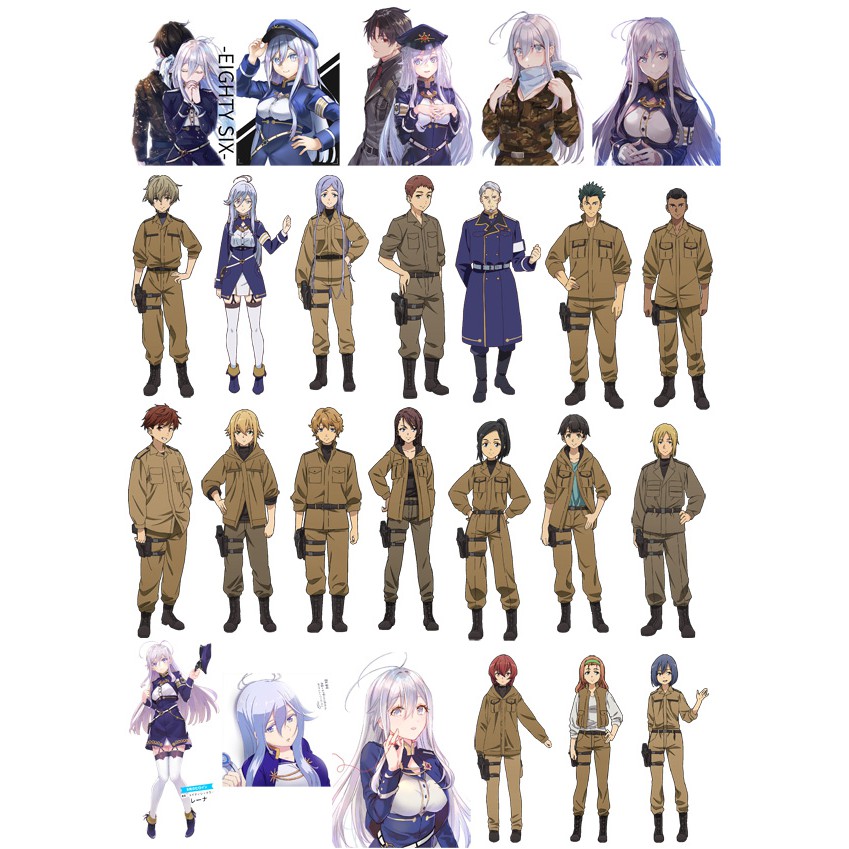 sticker hình dán 89 eighty six