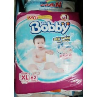 Thanh lý bỉm dán Bobby XL62