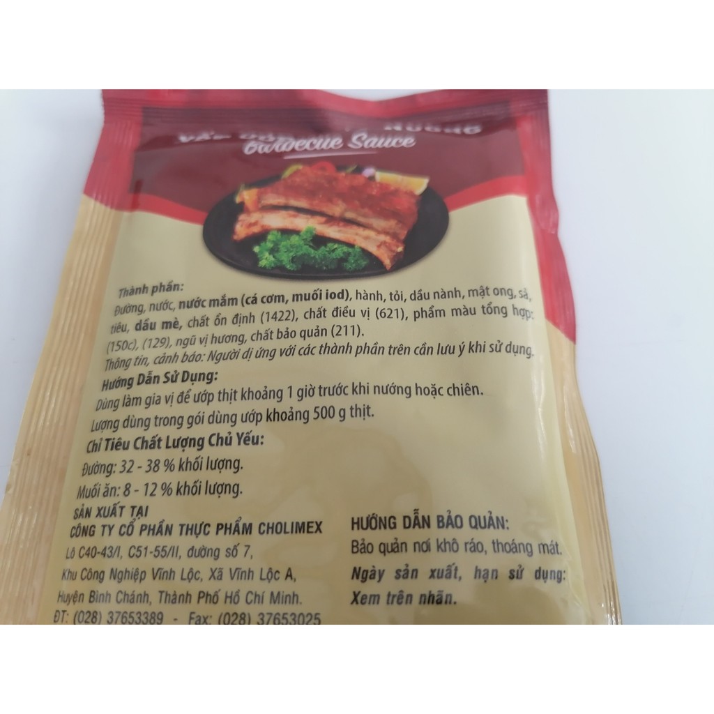 [70g] Xốt ướp thịt nướng [VN] CHOLIMEX Barbecue Sauce (choli-hk)