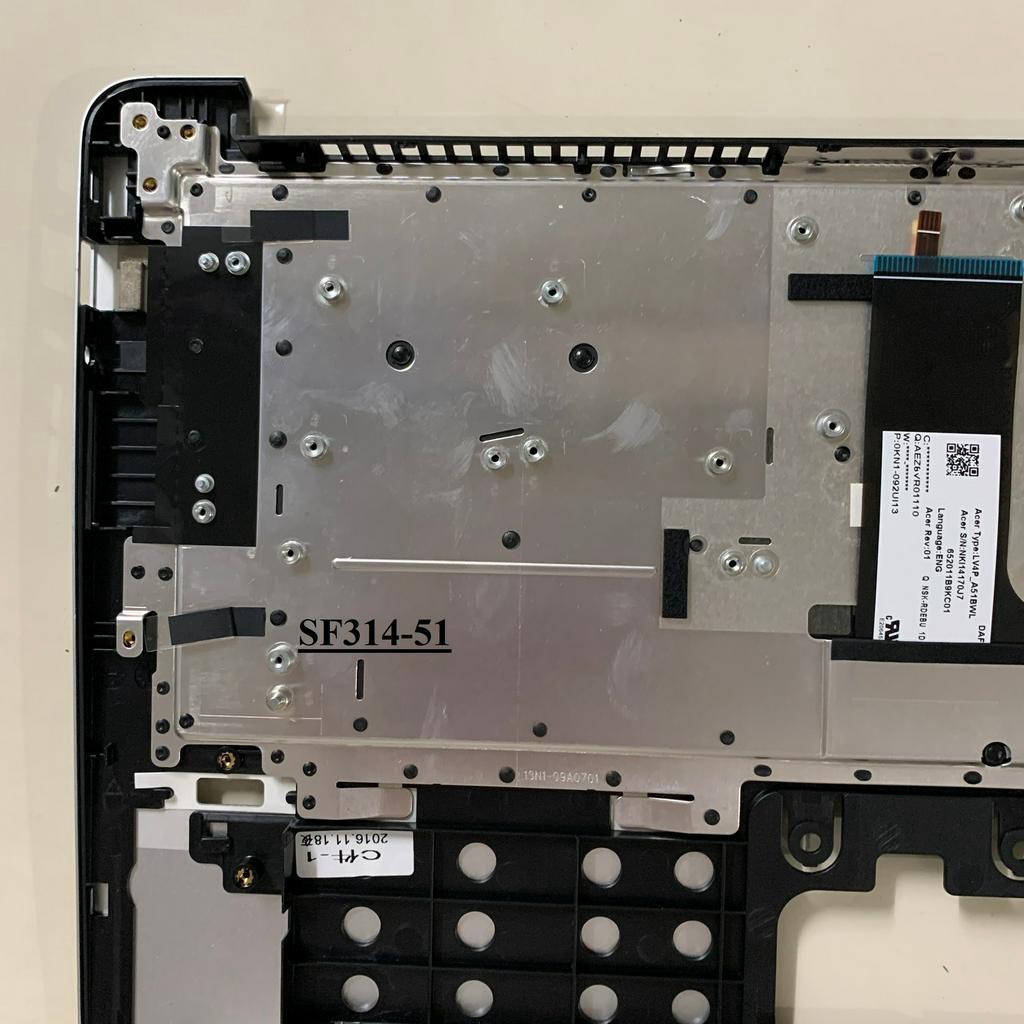 Vỏ Mặt C Dành Cho Laptop Acer – SF314-51- Có sẵn bàn phím - Hàng mới