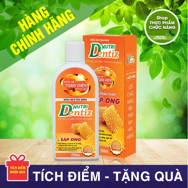 ✅✅✅ NUTRIDENTIZ - Dung Dịch Nha Khoa Xúc Miệng