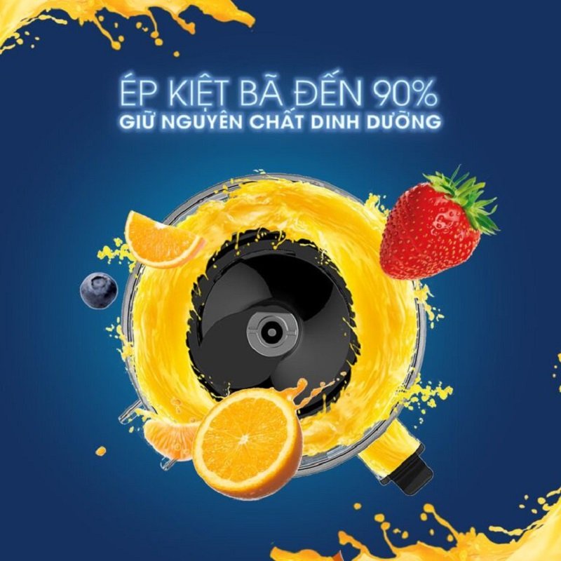 Máy Ép Chậm Kalite KL 565, Công Suất 240W, Dung Tích 400ml, Hàng Chính Hãng
