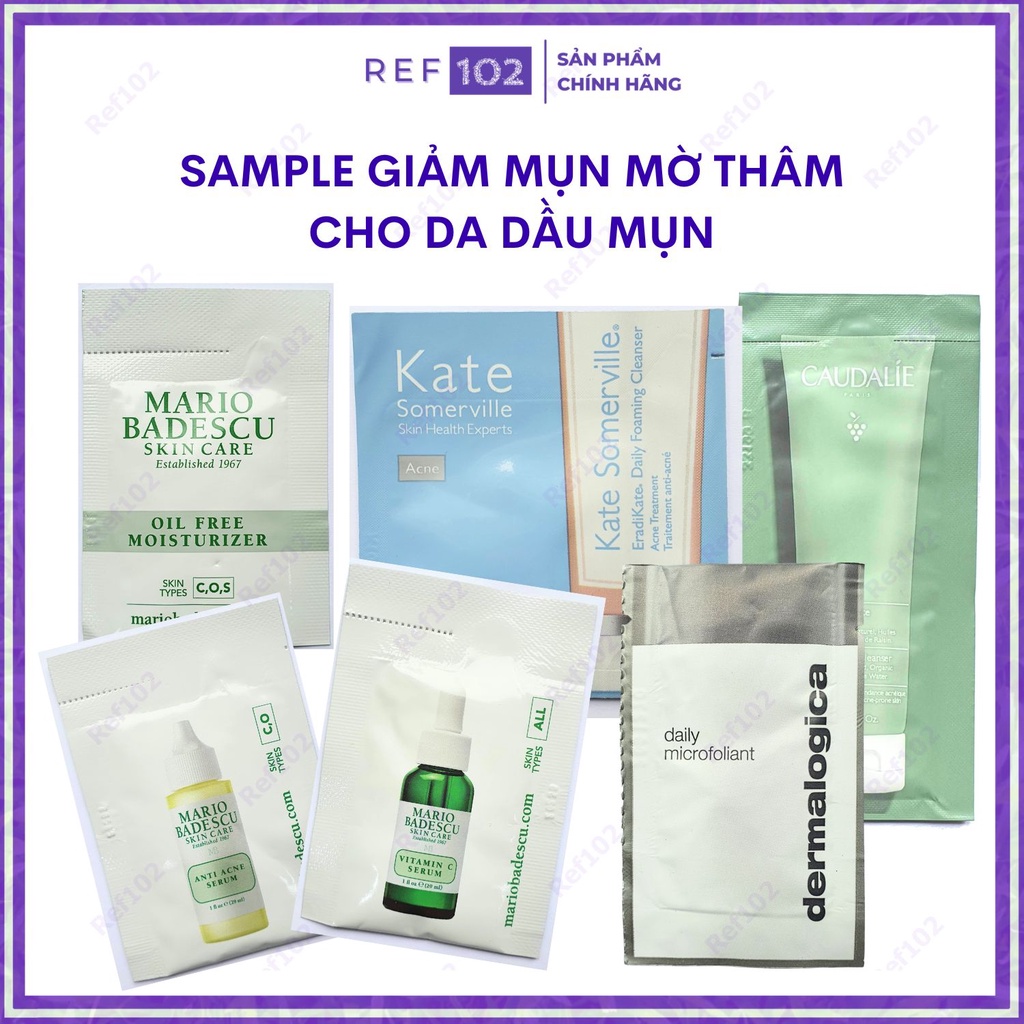 Sample / minisize serum các hãng