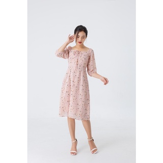 ĐẦM HOA NHÍ THẮT DÂY 3435