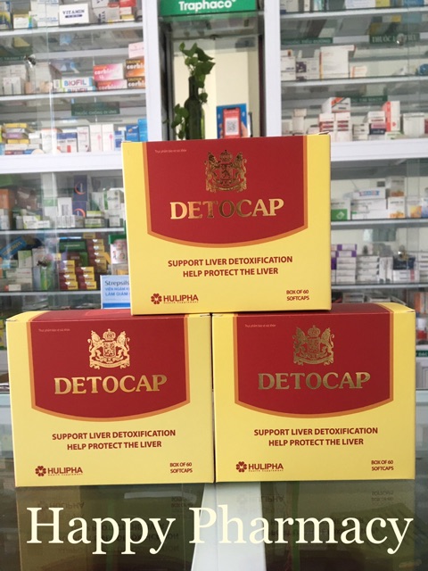 Viên Giải Độc Gan Detocap