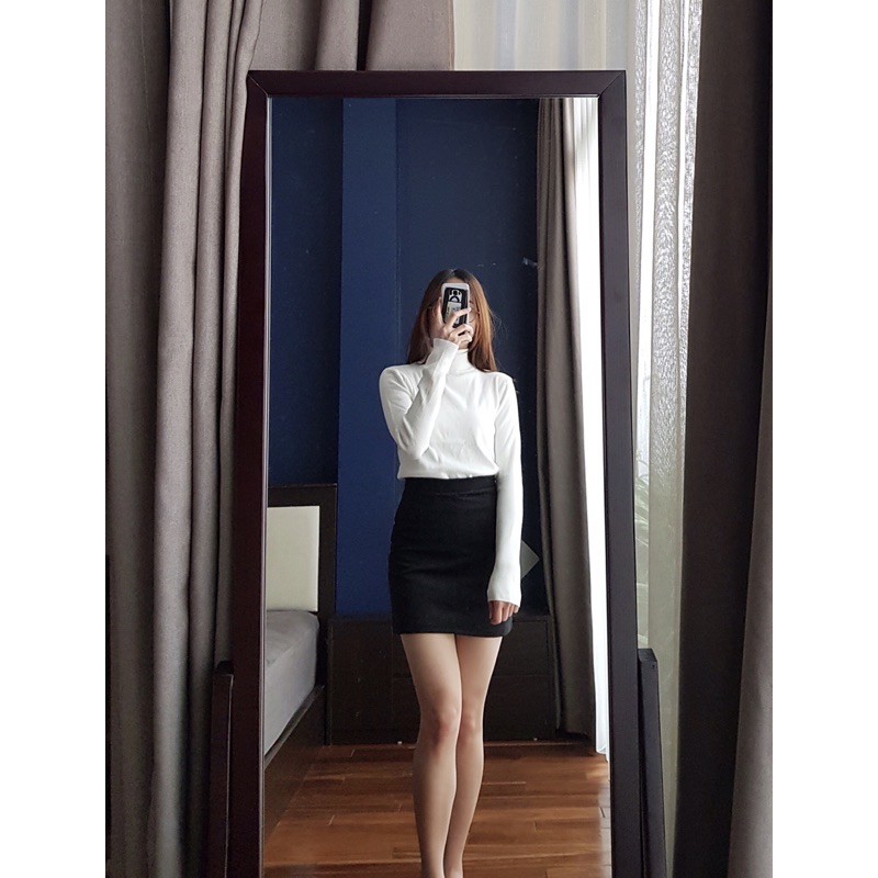 [Ảnh thật]  Áo thun nữ body tay dài