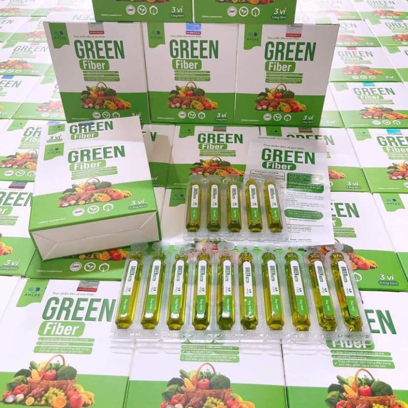 Chất xơ tự nhiên Green Fiber xanh sạch | Thế Giới Skin Care