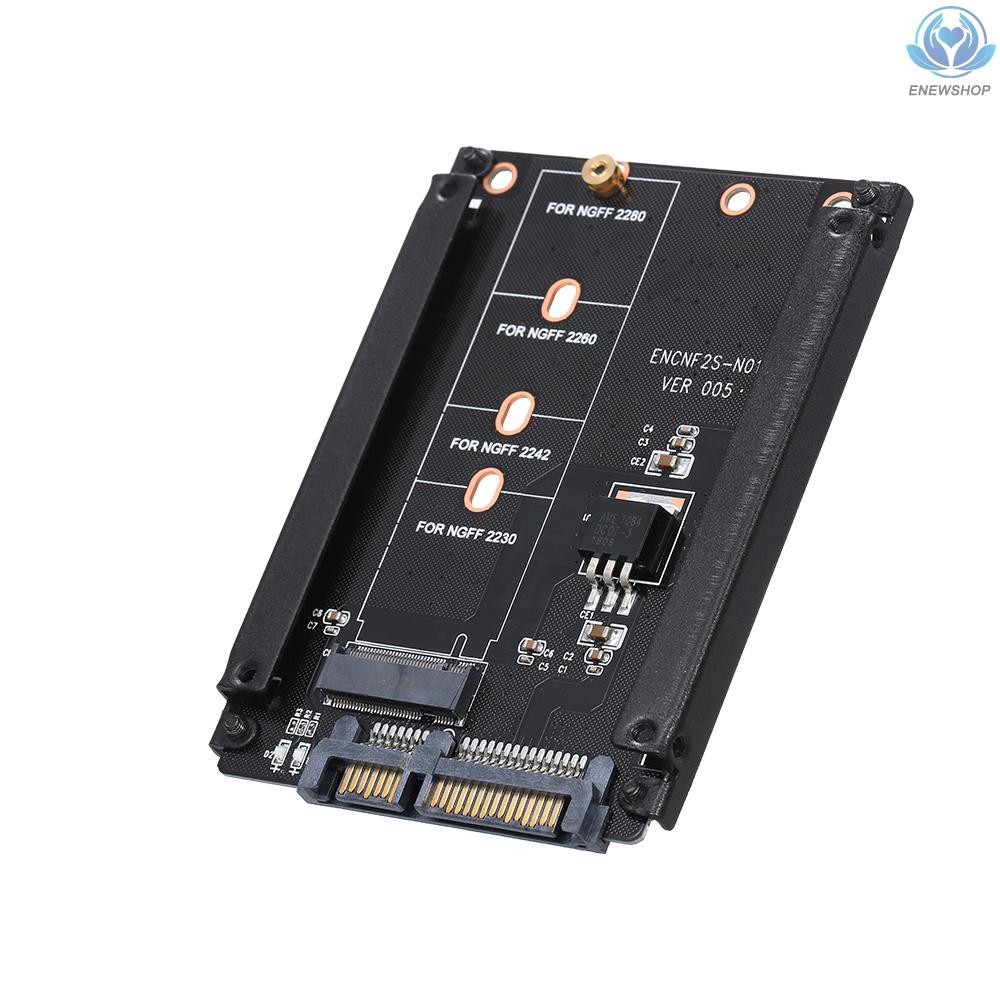 Card Chuyển Đổi Ngff Sang Sata M.2 Key B-M Ssd Sata3.0 Hỗ Trợ Model 2230 2242 2260 2280