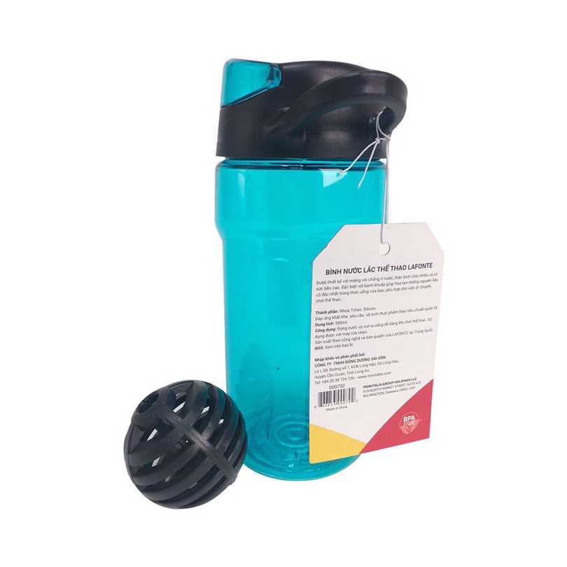 Bình nước uống lắc thể thao Lafonte - 000792