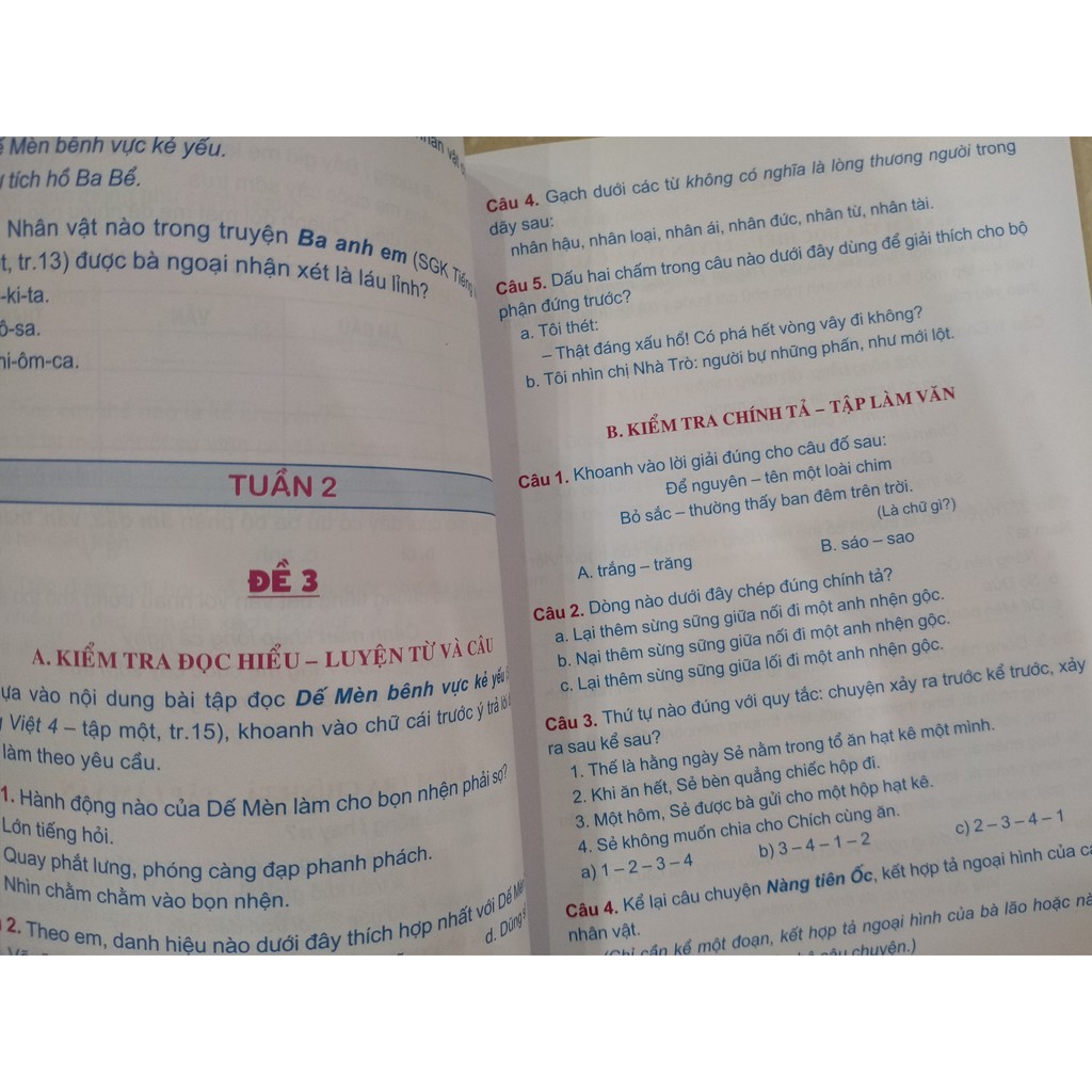 Sách - Tuyển chọn đề ôn luyện và tự kiểm tra tiếng việt lớp 4 lớp 1