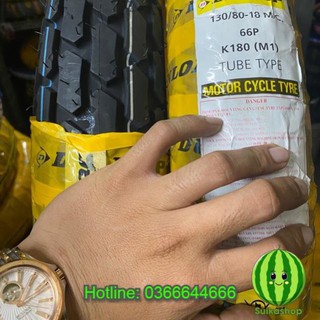 Vỏ dunlop 130/80-18 xài ruột ! _ lốp trung thành