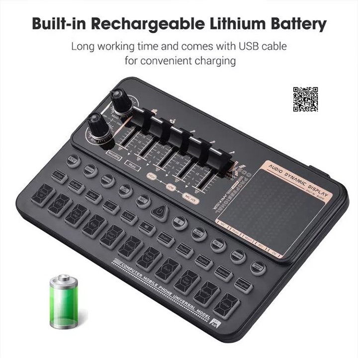 Sound card K500 chuyên thu âm, livestream, karaoke online mới