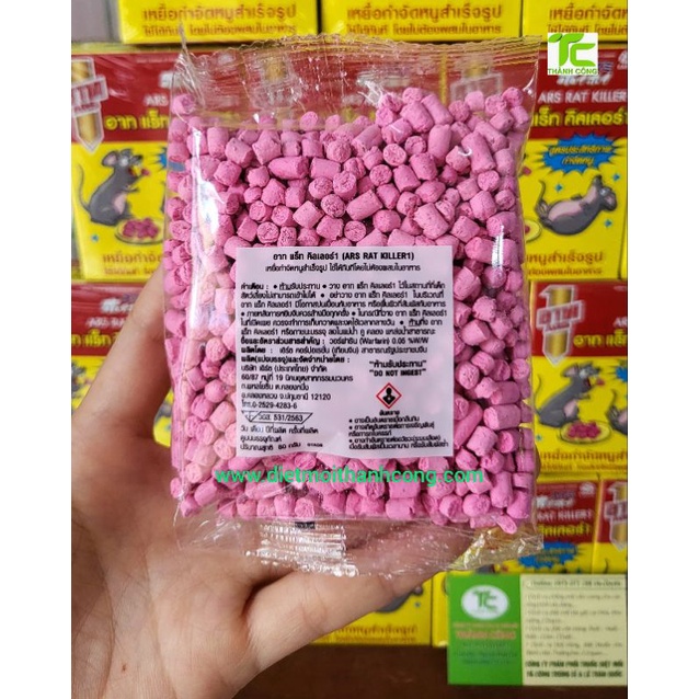 Thuốc diệt chuột Thái Lan ARS Rat Killer hộp 80g