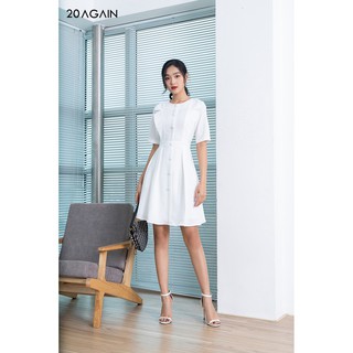 Đầm váy tay lỡ cúc bọc dọc thân dda0886 20again