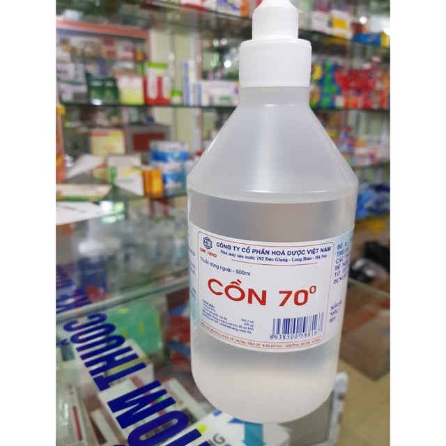 Combo 5 chai cồn 70 giá rẻ