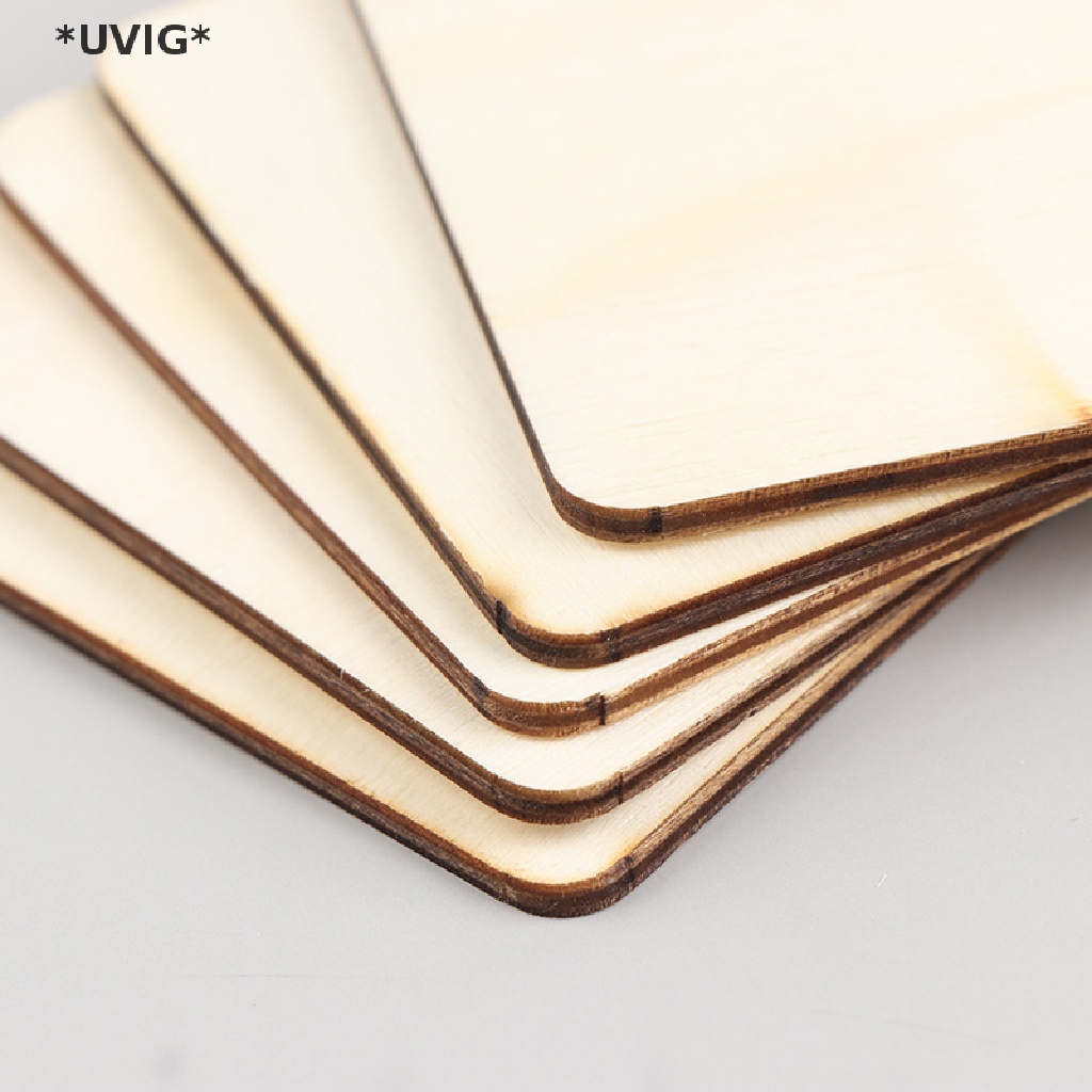 [[UVIG]] 10pcs Wood Fake Nail Display Stand Gel Glitter Polish Show Holder Partition Plat [Hot Sell]
