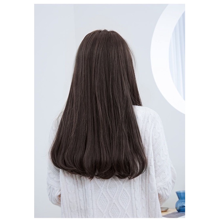 Tóc giả nữ đẹp ❤FREESHIP tóc kẹp chữ U cúp dài ku05
