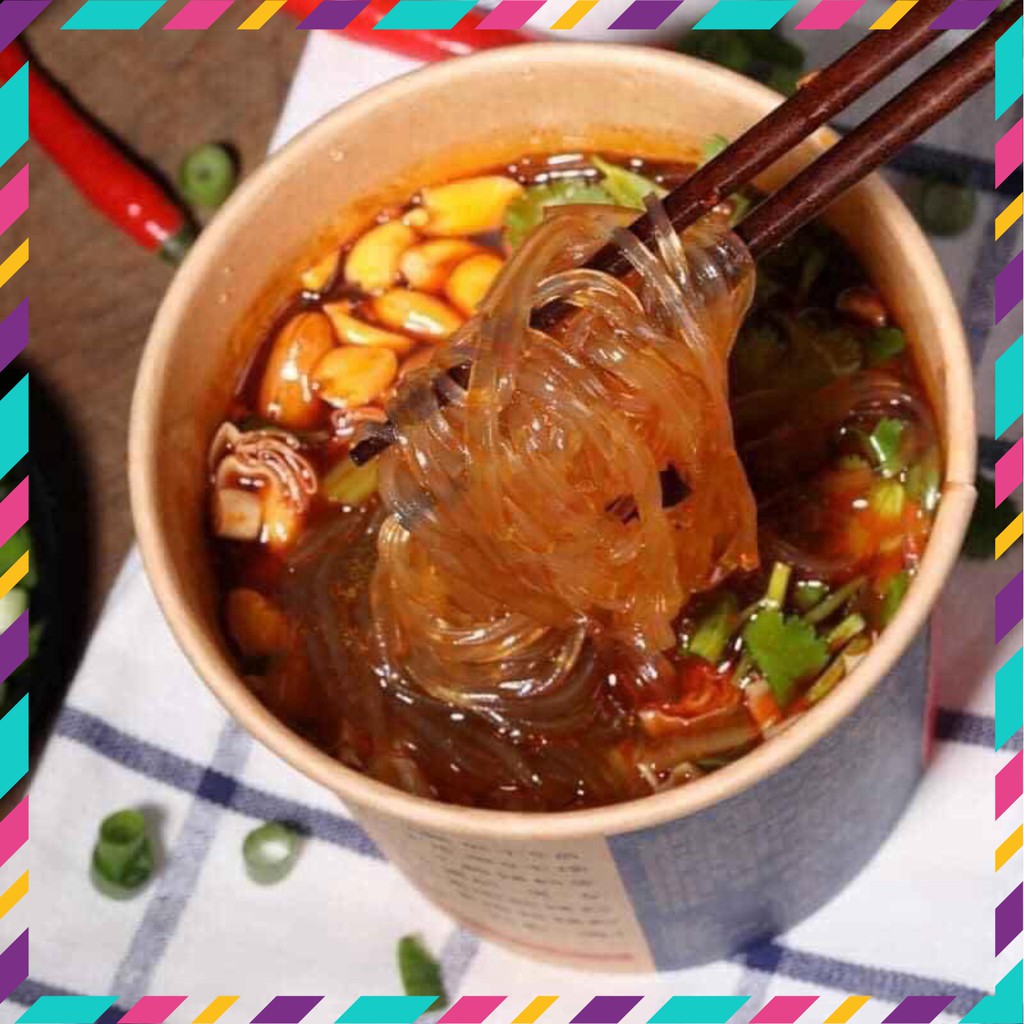 Miến chua cay Trùng Khánh - Ăn Vặt Tiểu Đồng