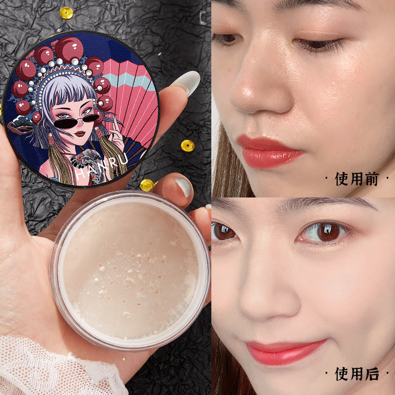 Bộ mỹ phẩm trang điểm gồm son môi + phấn phủ + phấn nước + cọ trang điểm đầu nấm làm quà tặng sinh nhật